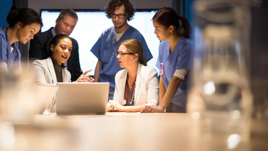 Doctors Around a Table
