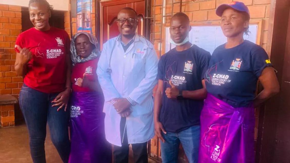 Zambia collaborators from the Michigan Medicine Zambia Cohort for Healthy Aging and Dementia