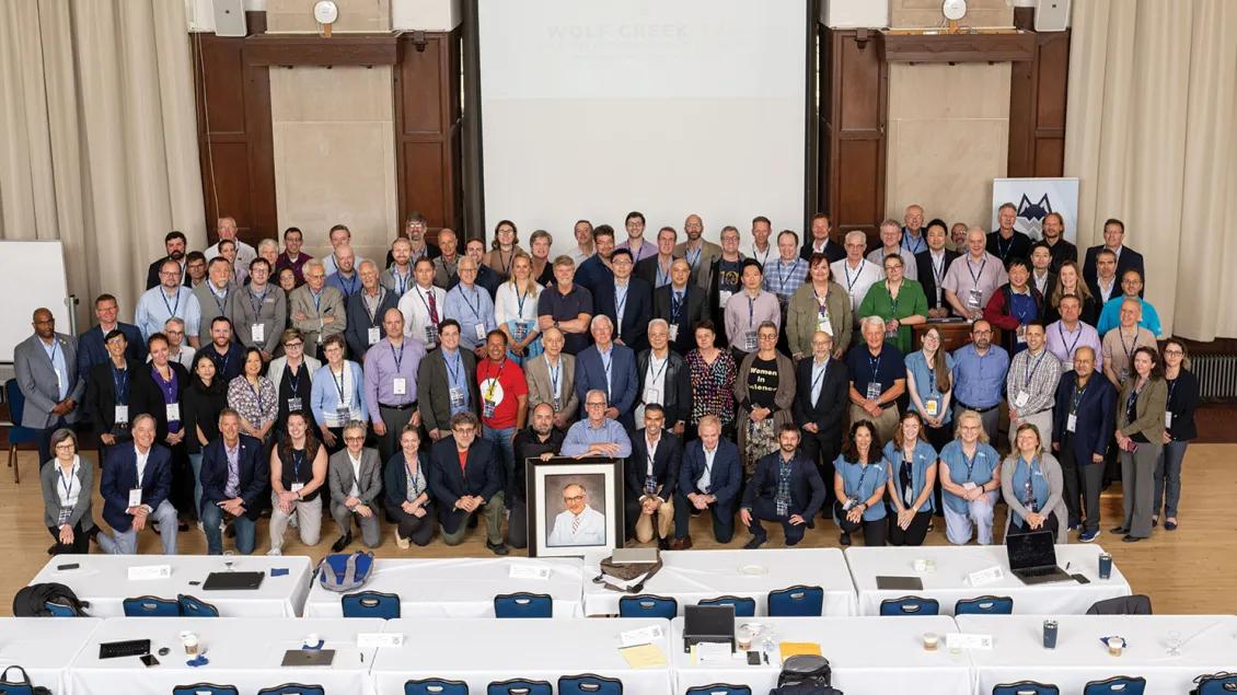 Group Photo of Weil Researchers at a Conference