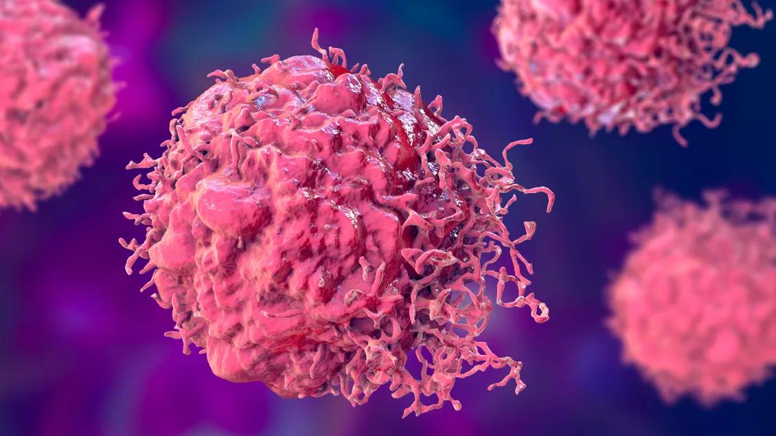 stock photo of a cancer cell 
