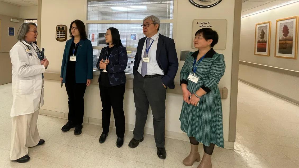 touring the clinic