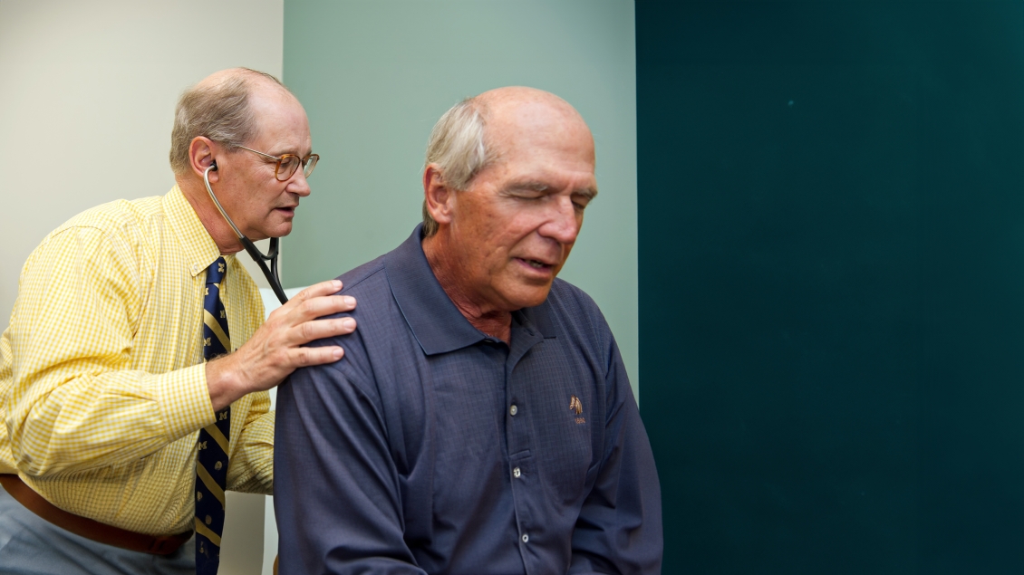 patient and doctor
