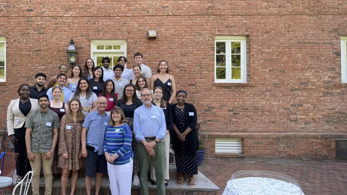 group of people posing for a photo