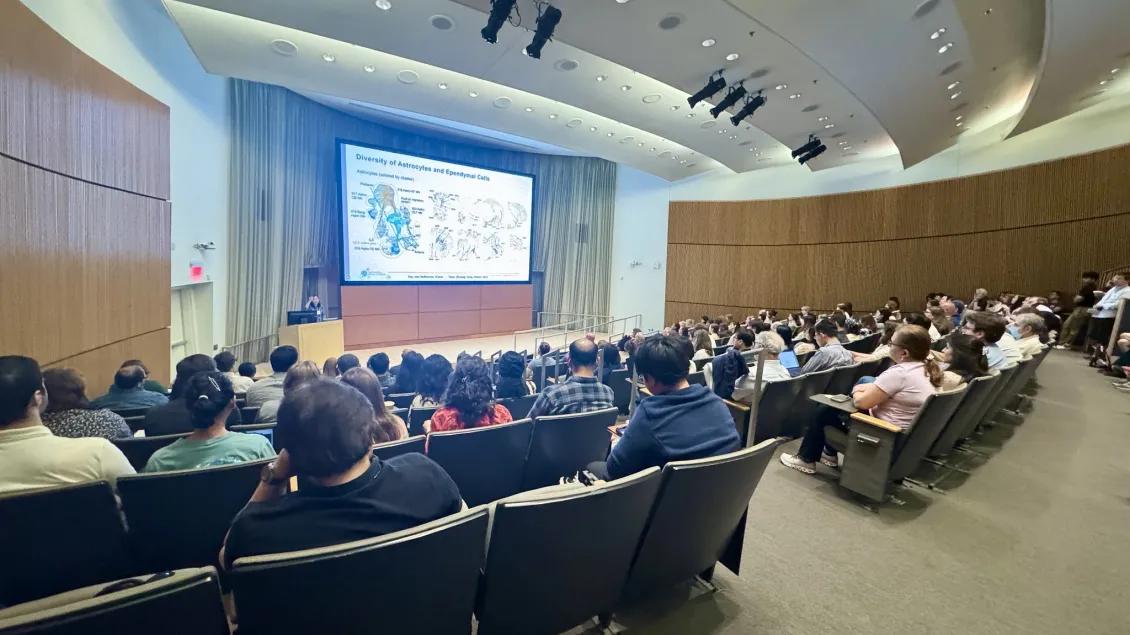 Presentation in Kahn Auditorium