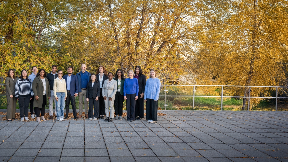 group of people posing for a photo