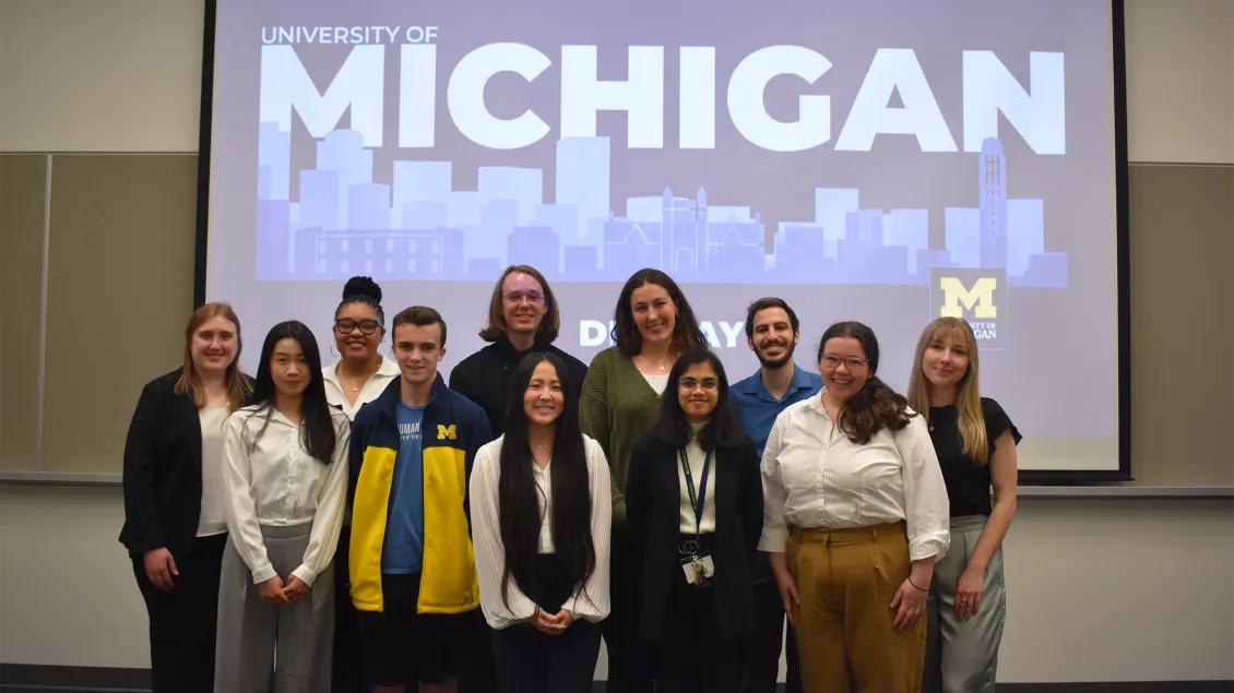 group of diverse students