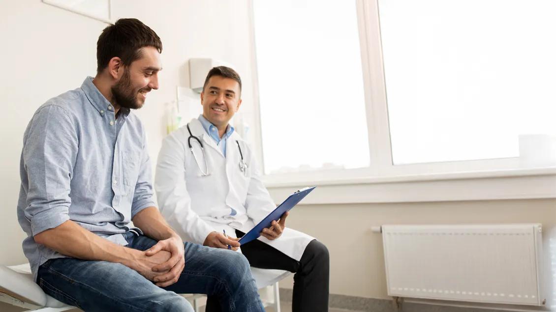patient and doctor