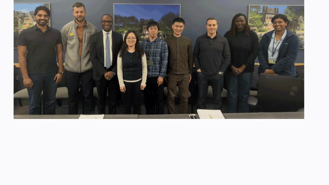 Dr Salami and lab team in 2026