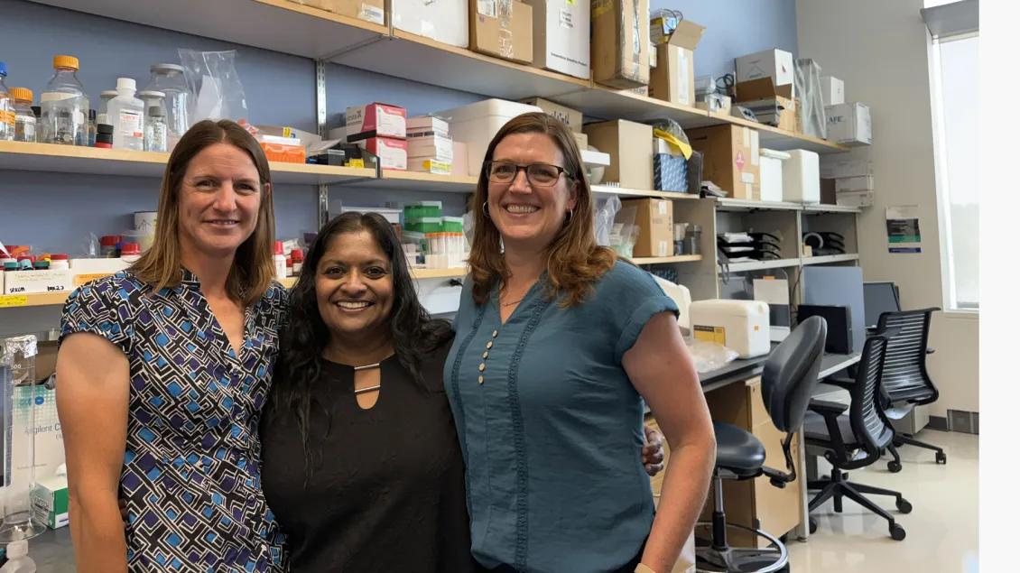 Chrissy, Sunita and Heidi from the Taubman Institute