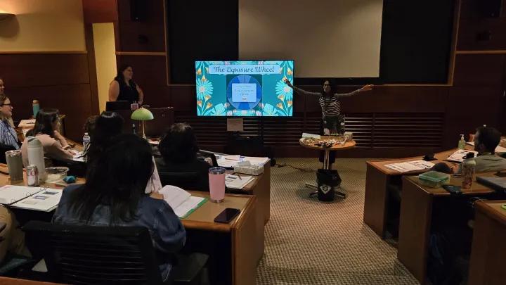 Exposure therapy training