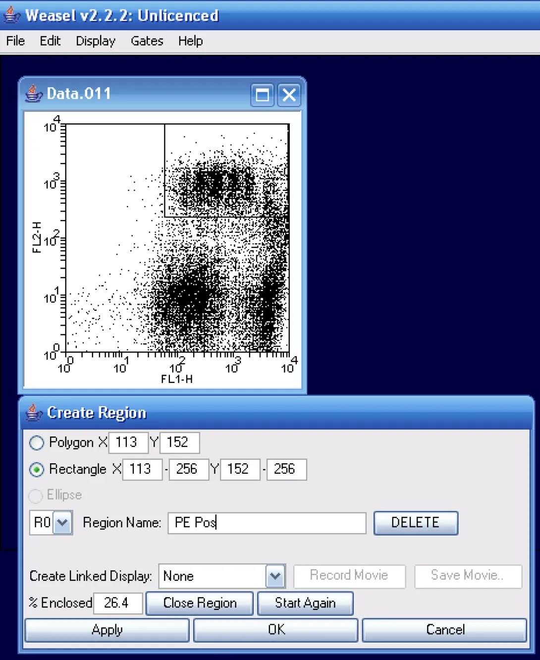Flow Cytometry CFSE illustration