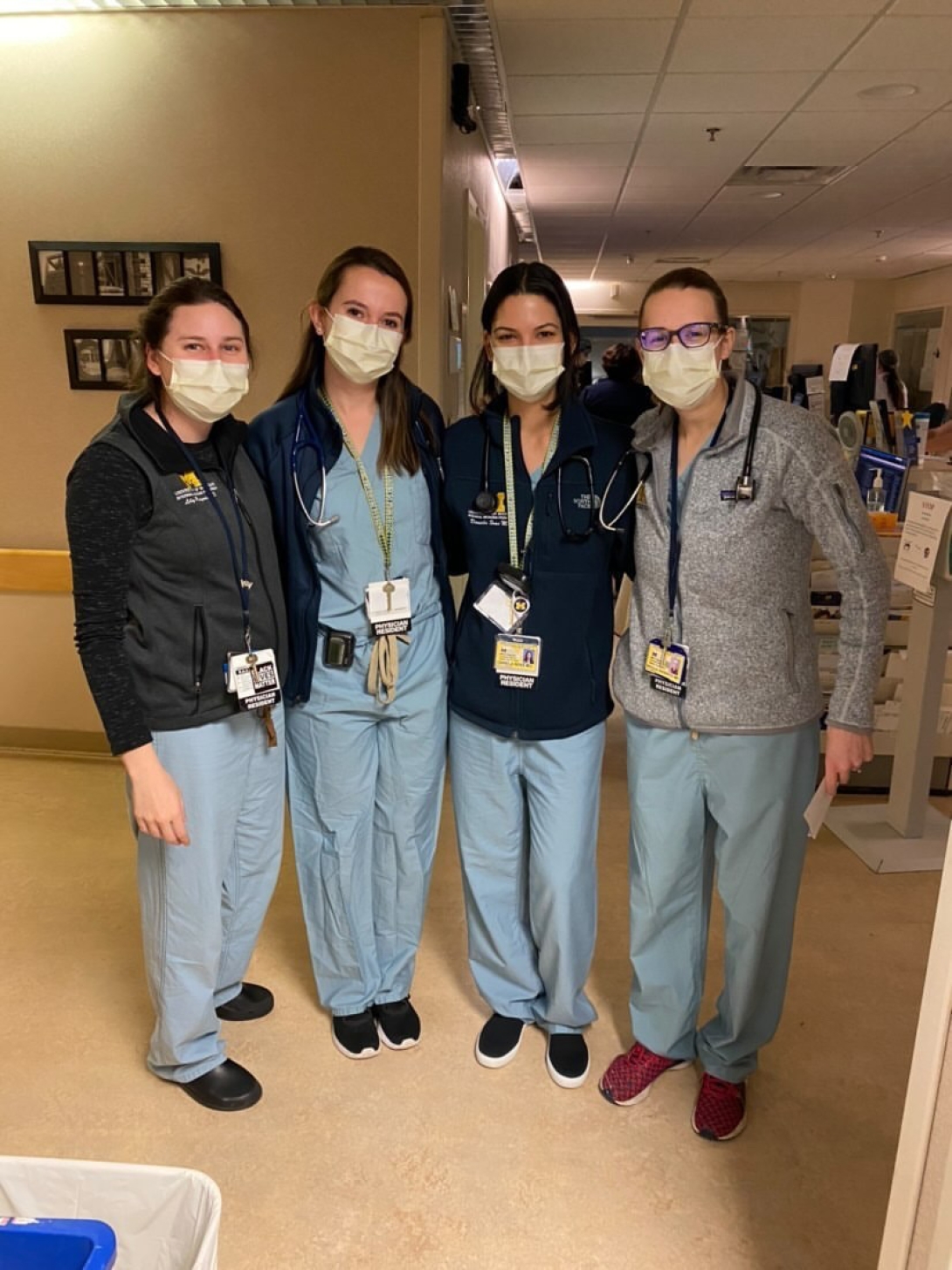 Internal Medicine learners pose for a photo