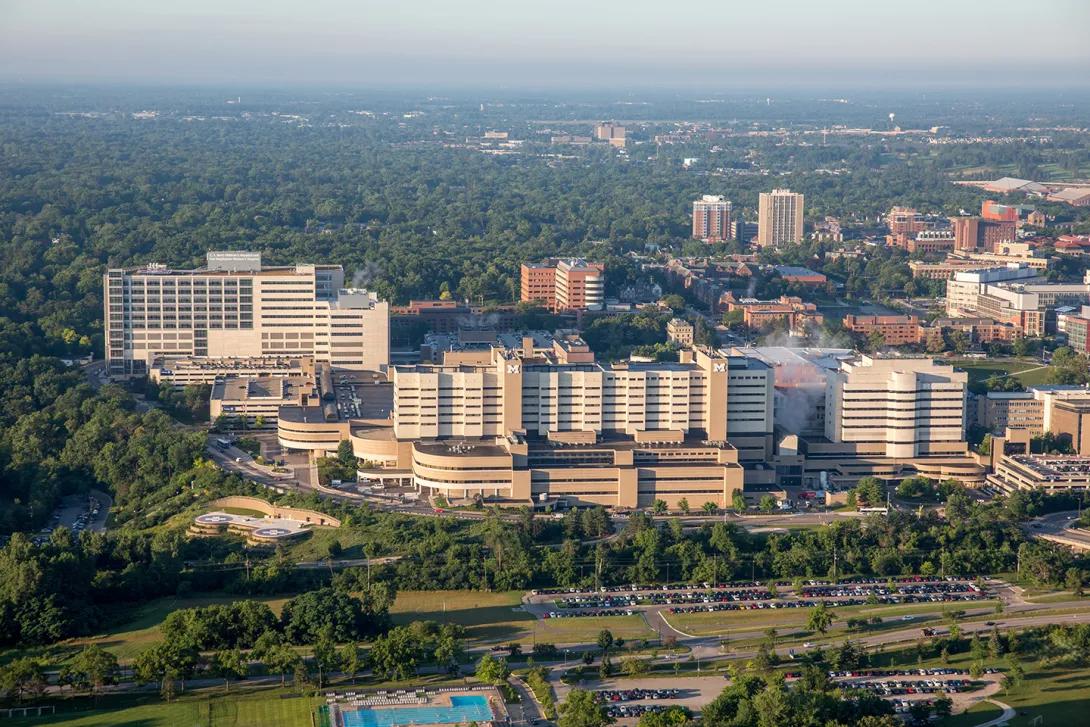 UMMS aerial picture