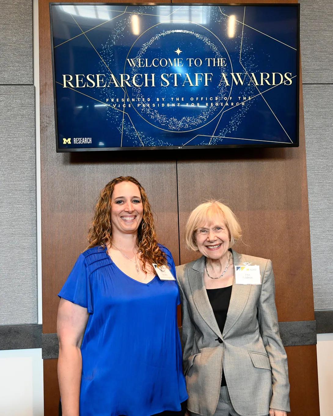 photo of Drs. Eva Feldman and Stacey Jacoby