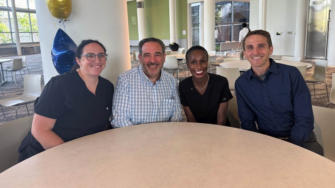 Drs. Elizabeth Tronstein, Gary Rothenberg, Crystal Holmes, and Brian Schmidt