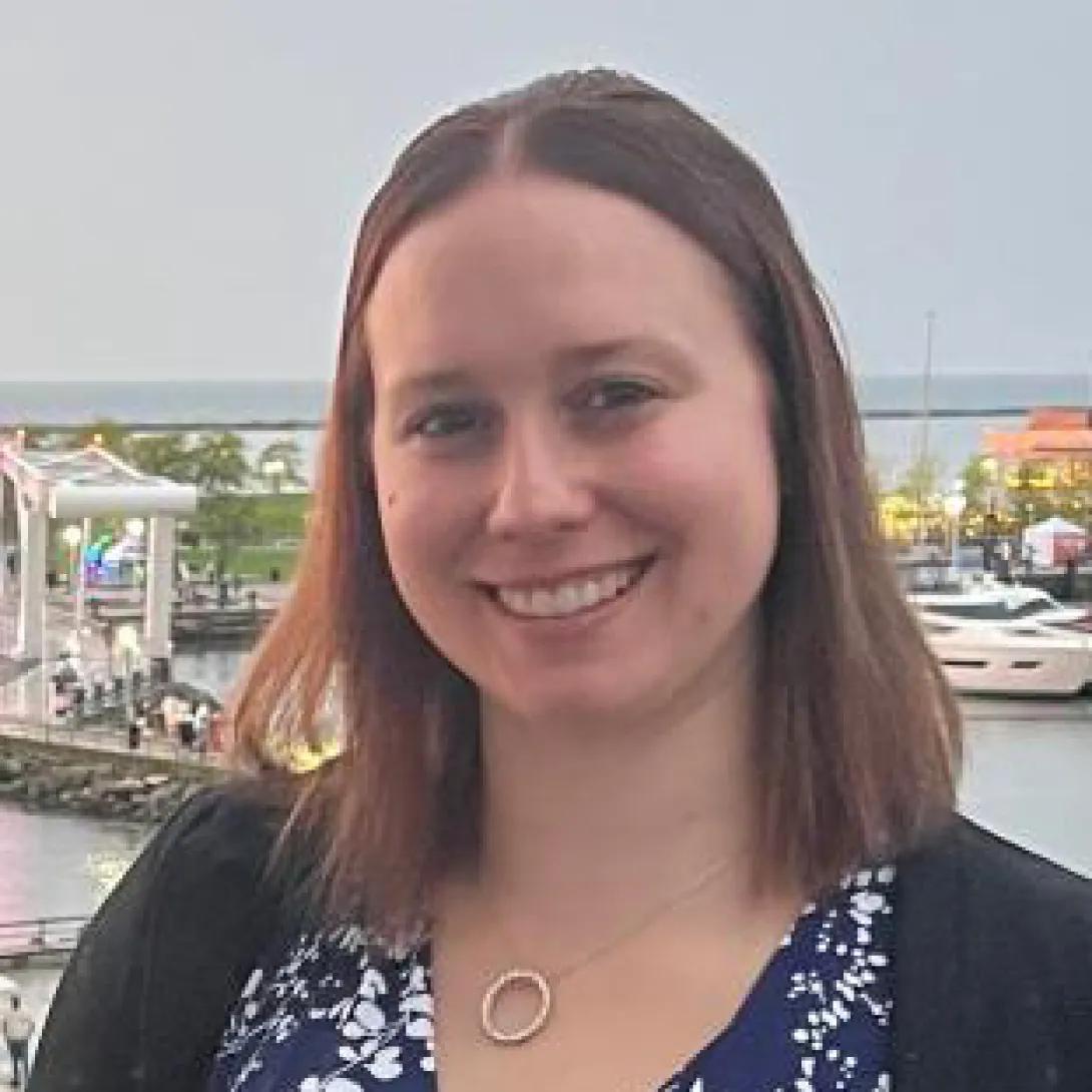 portrait of Gabrielle Mey, Ph.D.