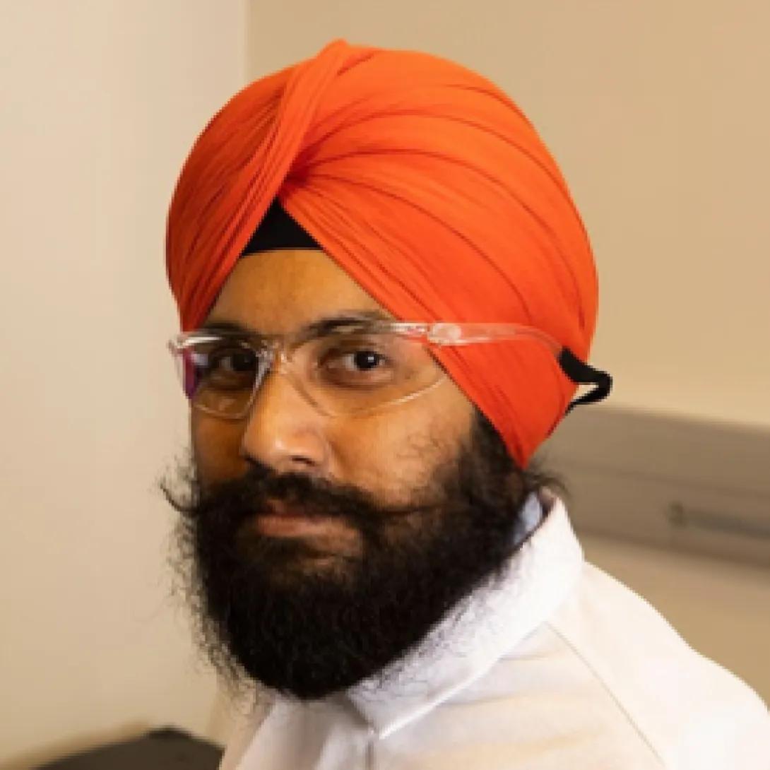 portrait of Surjeet Singh, Ph.D.