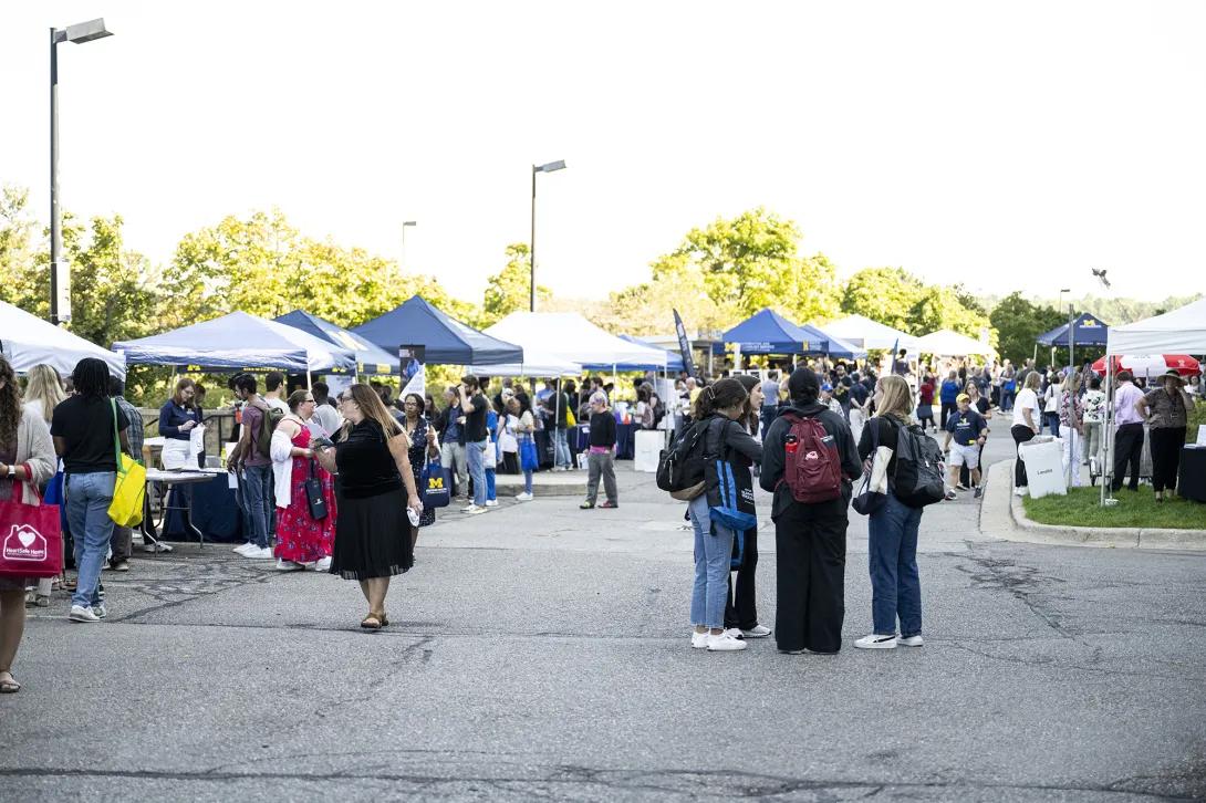 large crowd of people at outdoor event
