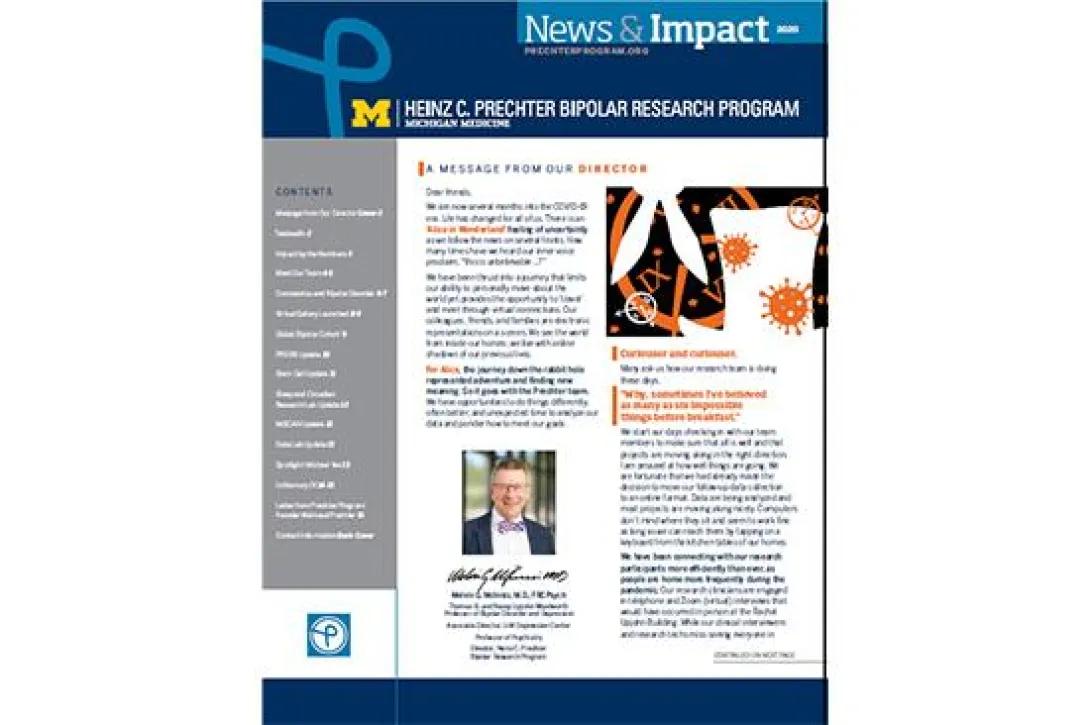 cover of the Prechter Report for 2020