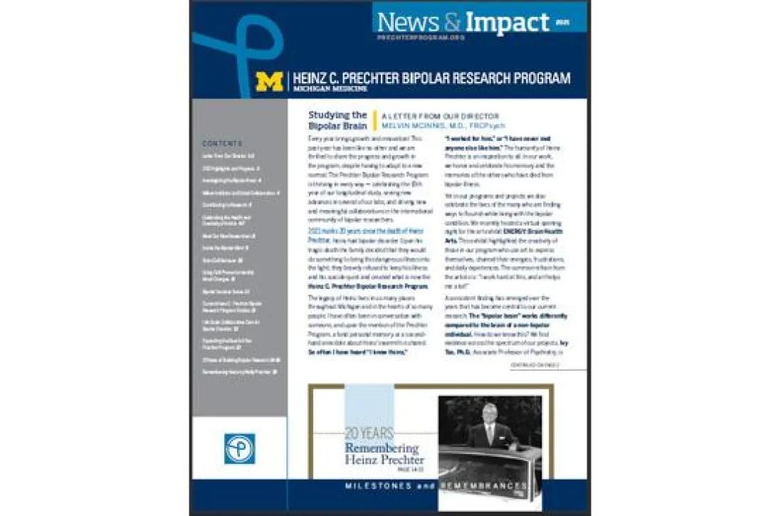 cover of the Prechter Report for 2021