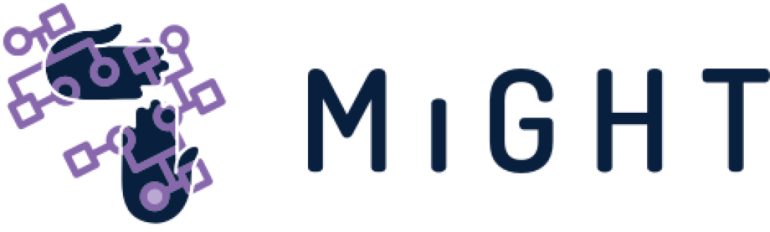 MIGHT Short logo