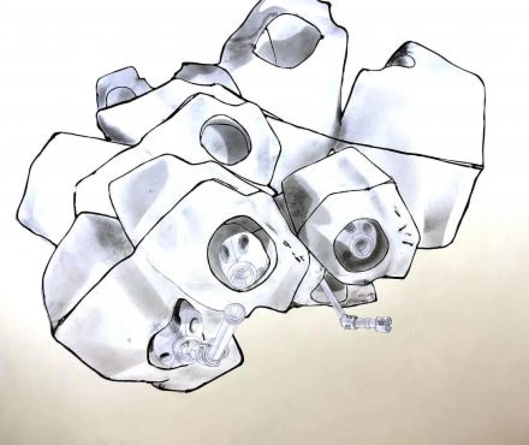 An illustrated art piece