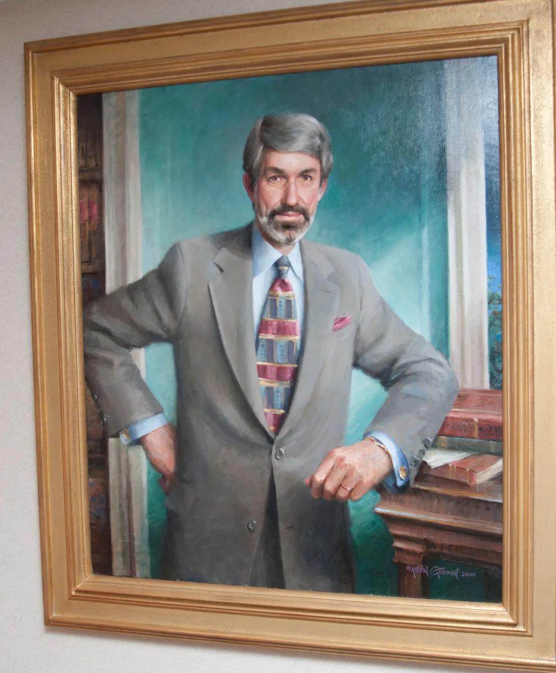 painting of Michael S. Aldrich