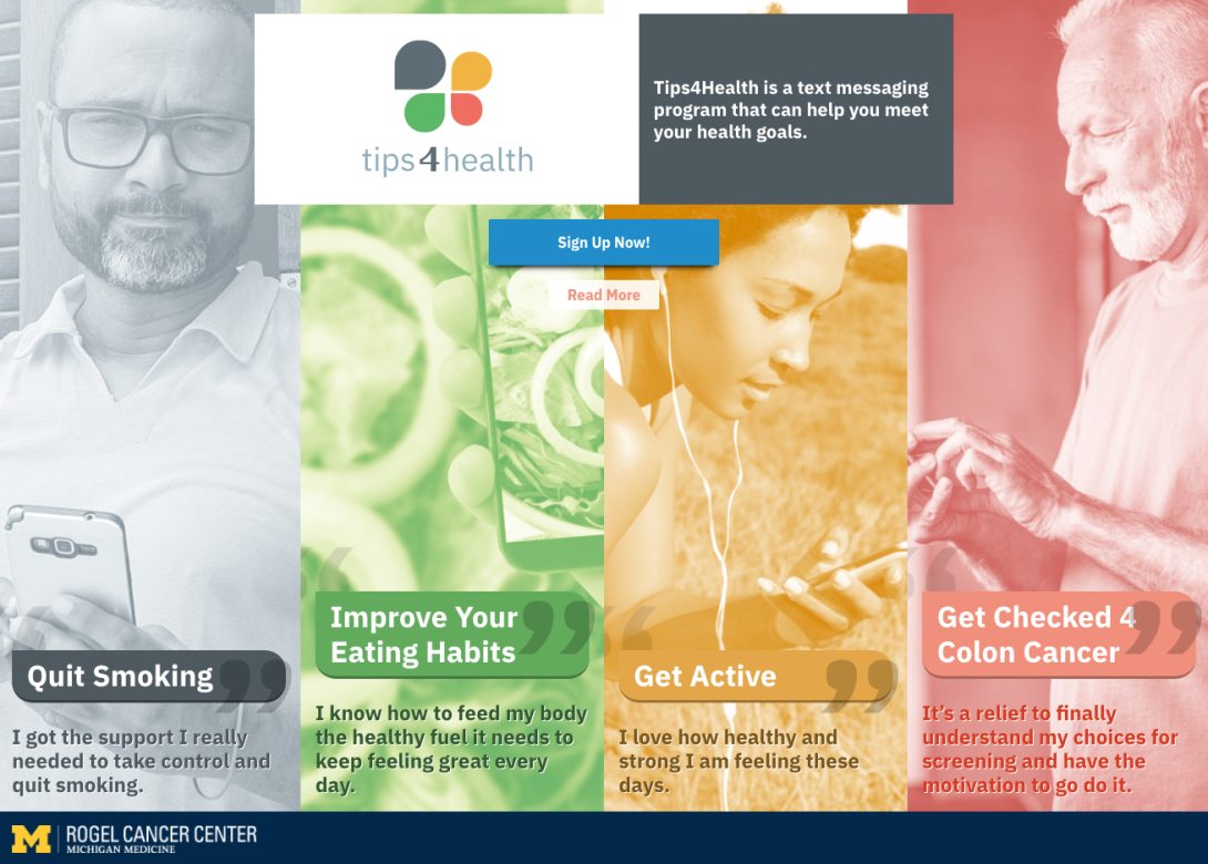 T4h homepage screenshot