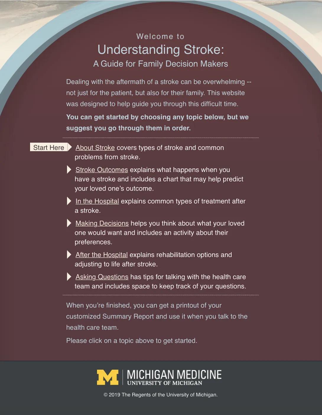 Understanding stroke info