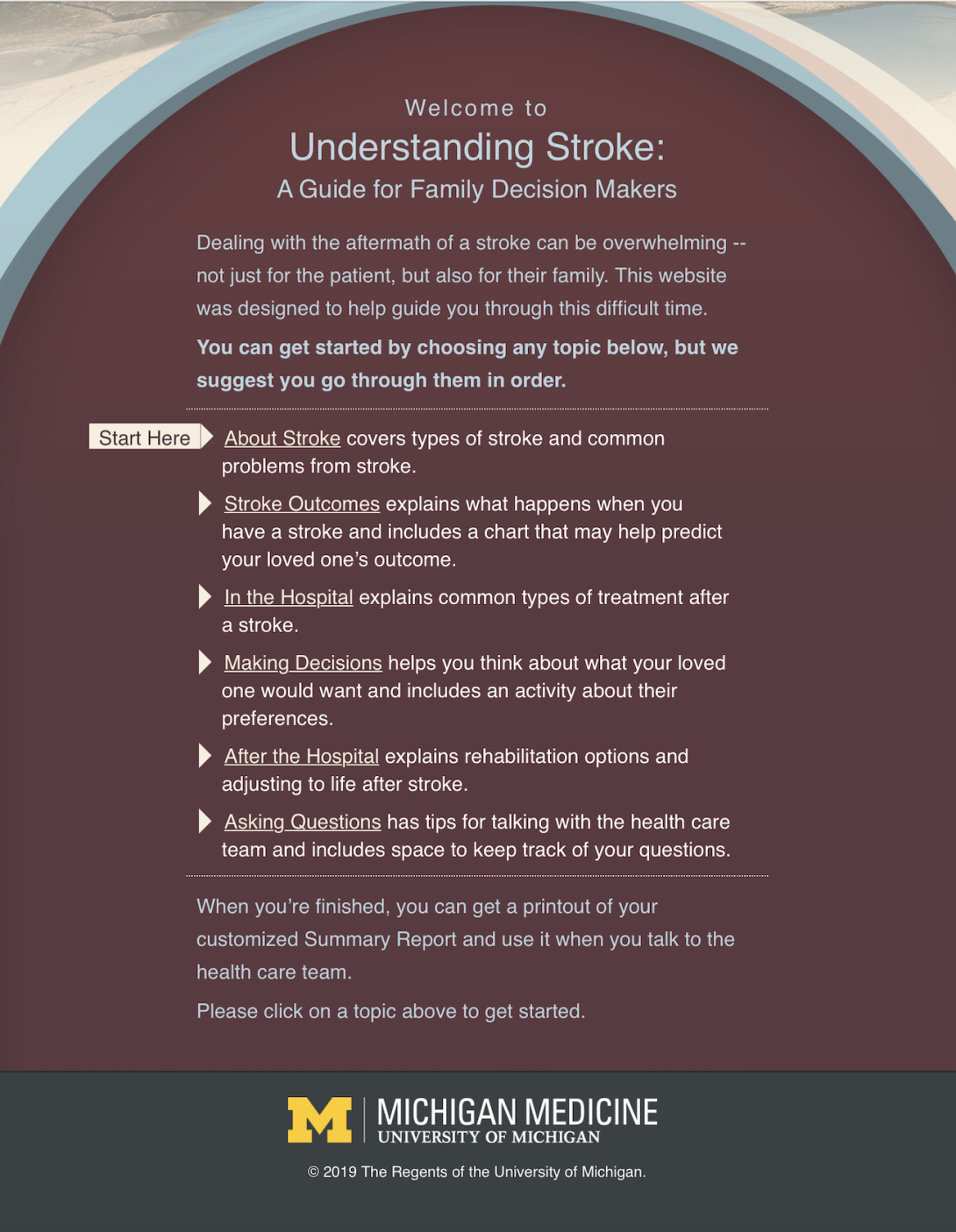 Understanding stroke info