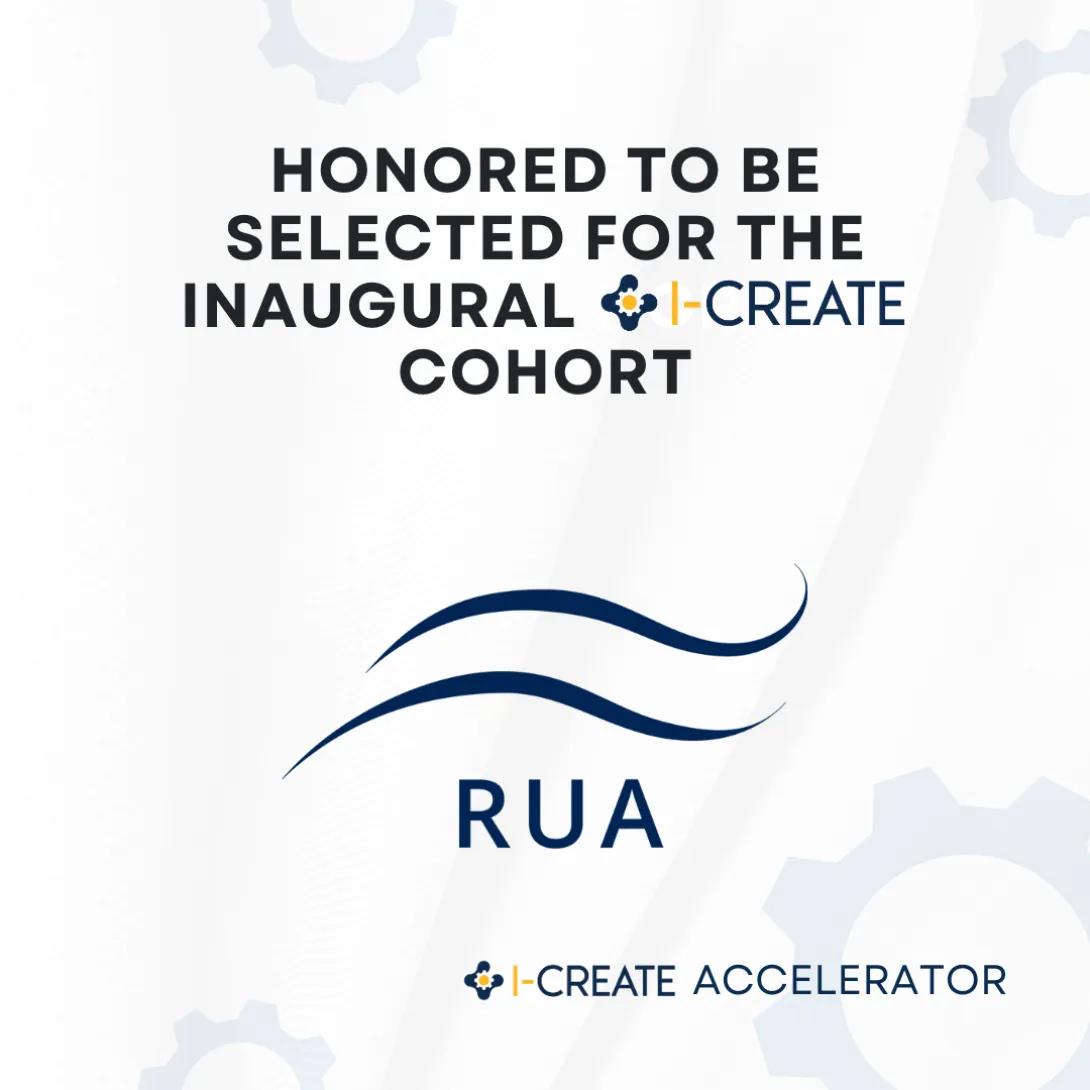 RUA Diagnostics, a spin-off company of the Weil Institute, is honored to be selected for the inaugural I-CREATE Accelerator cohort