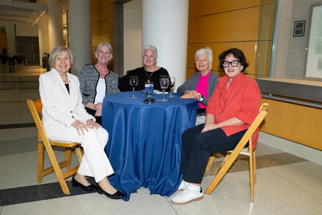 Eva Feldman, Jamie Drutchas and friends at Women shaping the future of health & science