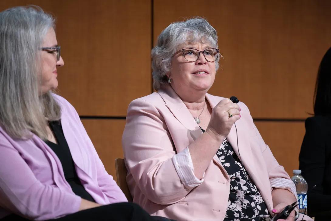 Dr. Bethany Moore on the second panel of Women Shaping the Future of Healht & Science