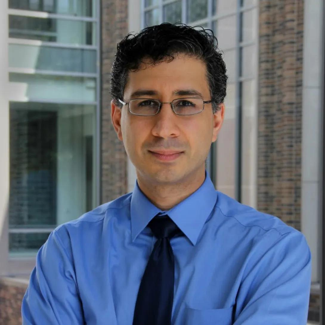 portrait of Sina Farsiu, Ph.D.