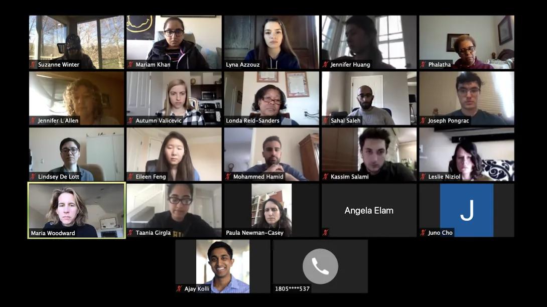 Hitting the ground running to start the COVID-19 QI Project!