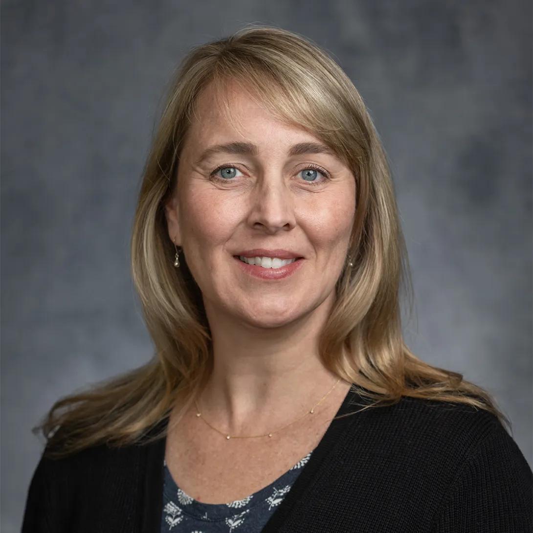 portrait of Lisa M. Sharkey