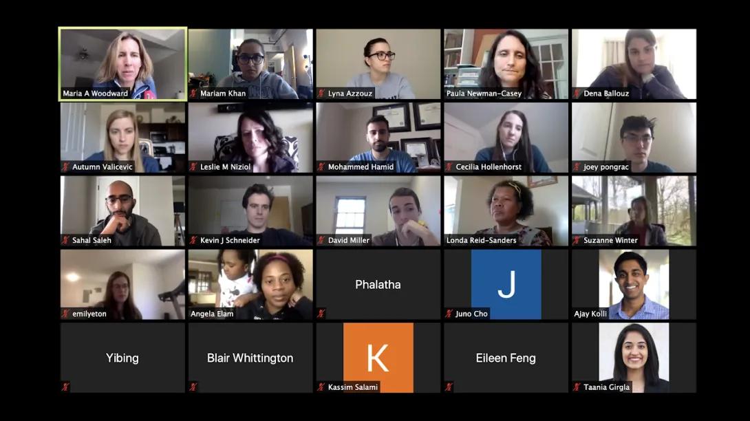 Weekly COVID-19 QI Callers' Team Meetings