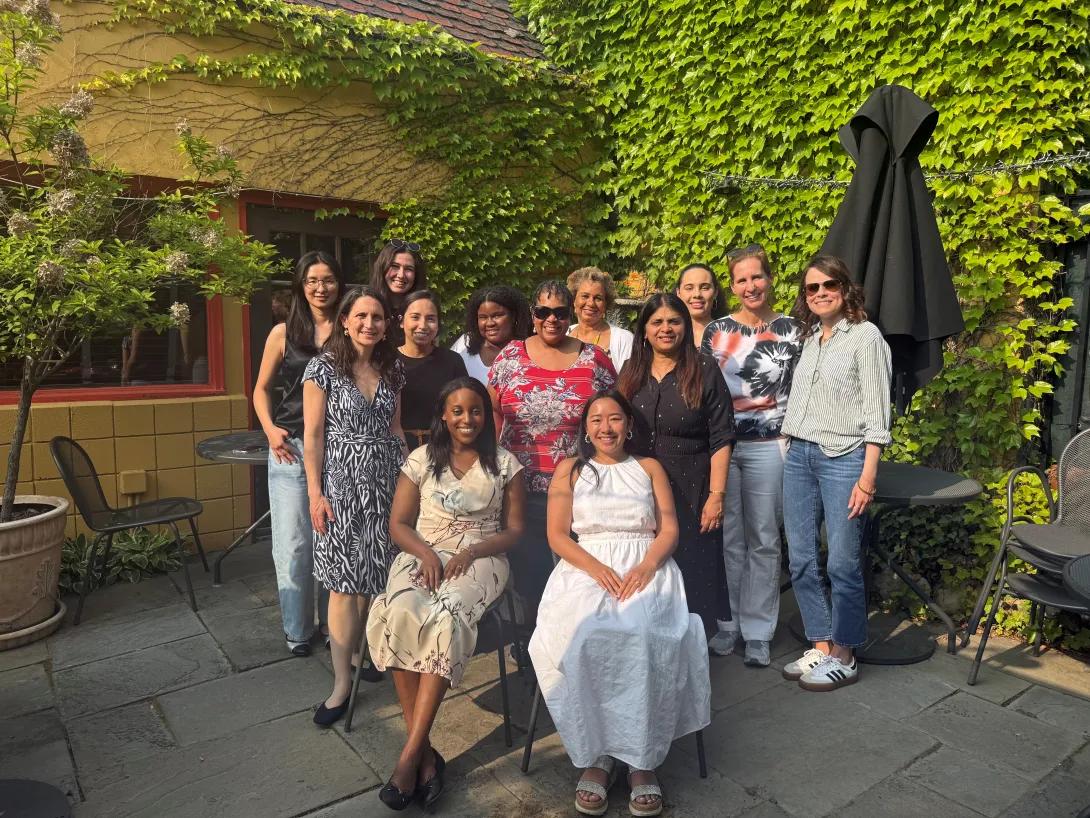 eHealth team celebrates a joint bridal shower for team members (Jade & Thy)