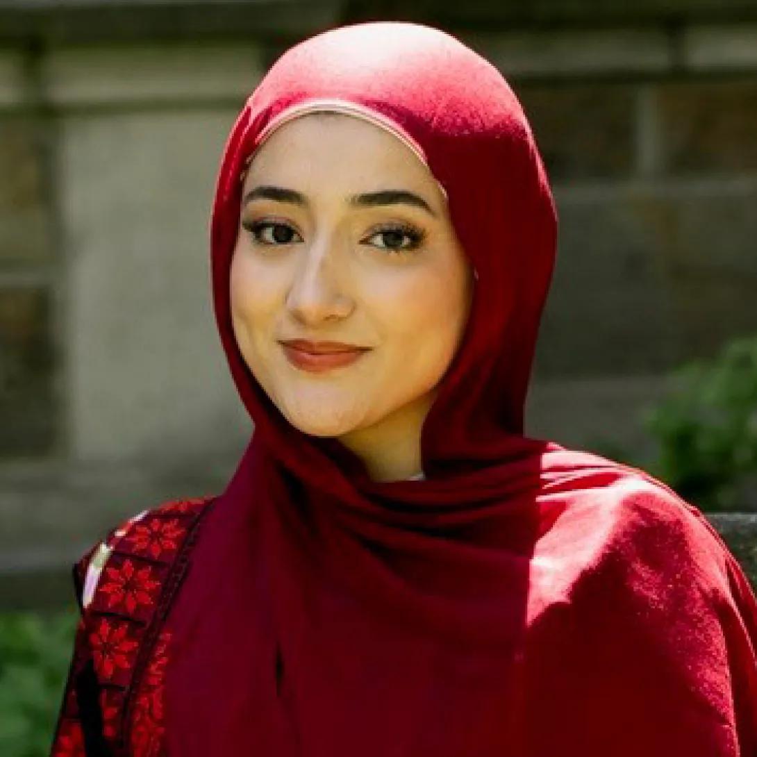 portrait of Haneen Tout, MS