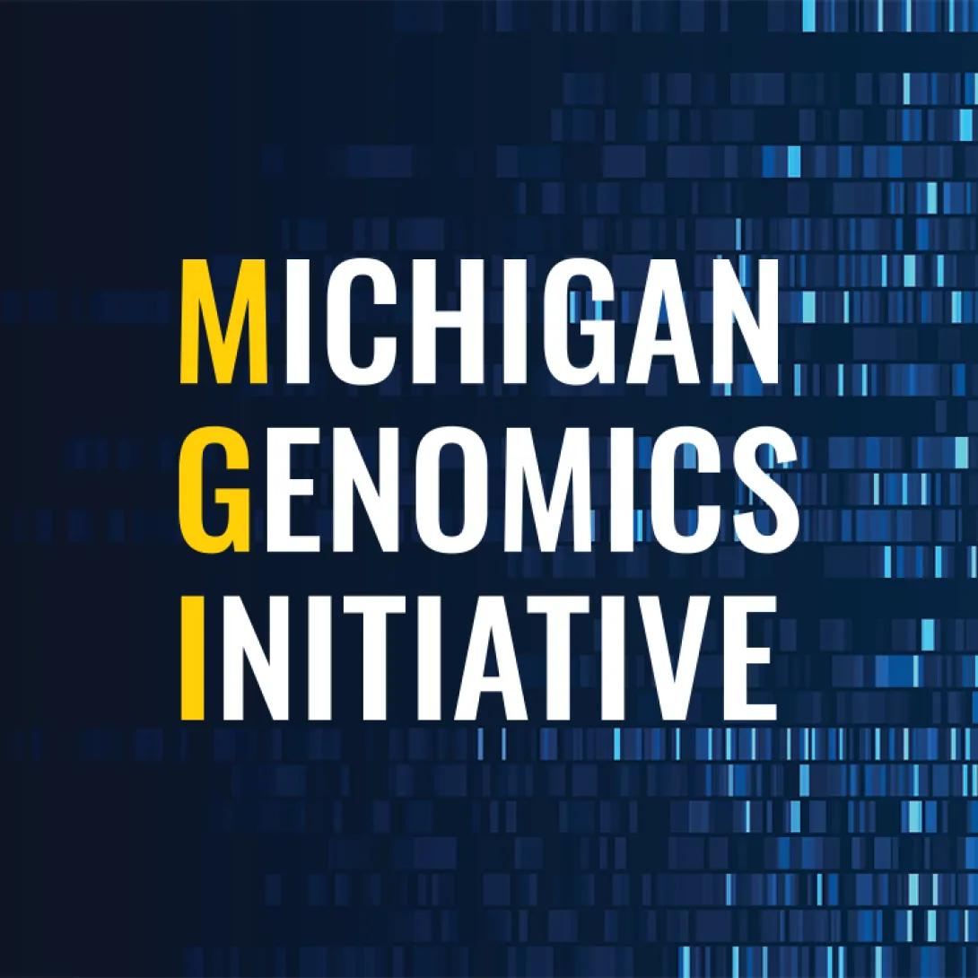 Michigan Genomics Initiative logo