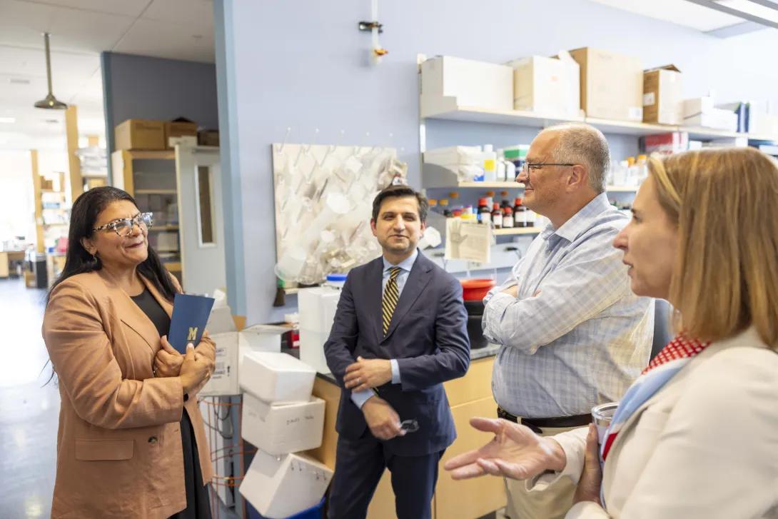 MM Dingell Tlaib Kellogg Visit 2025 Picture 6
