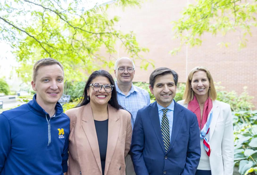 MM Dingell Tlaib Kellogg Visit 2025 Picture 5
