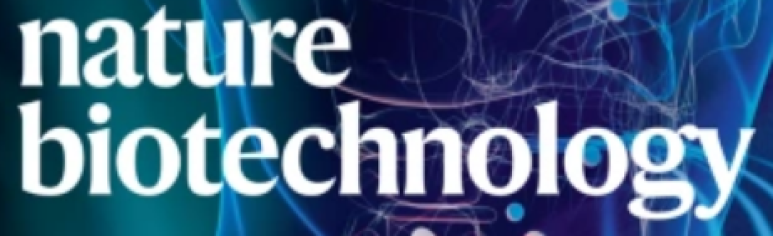 graphic logo for Nature Biotechnology