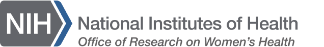 graphic logo for Nih office of research on women's health