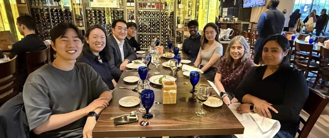 Hsu lab in 2025 with Dr. Kwon Joong Na