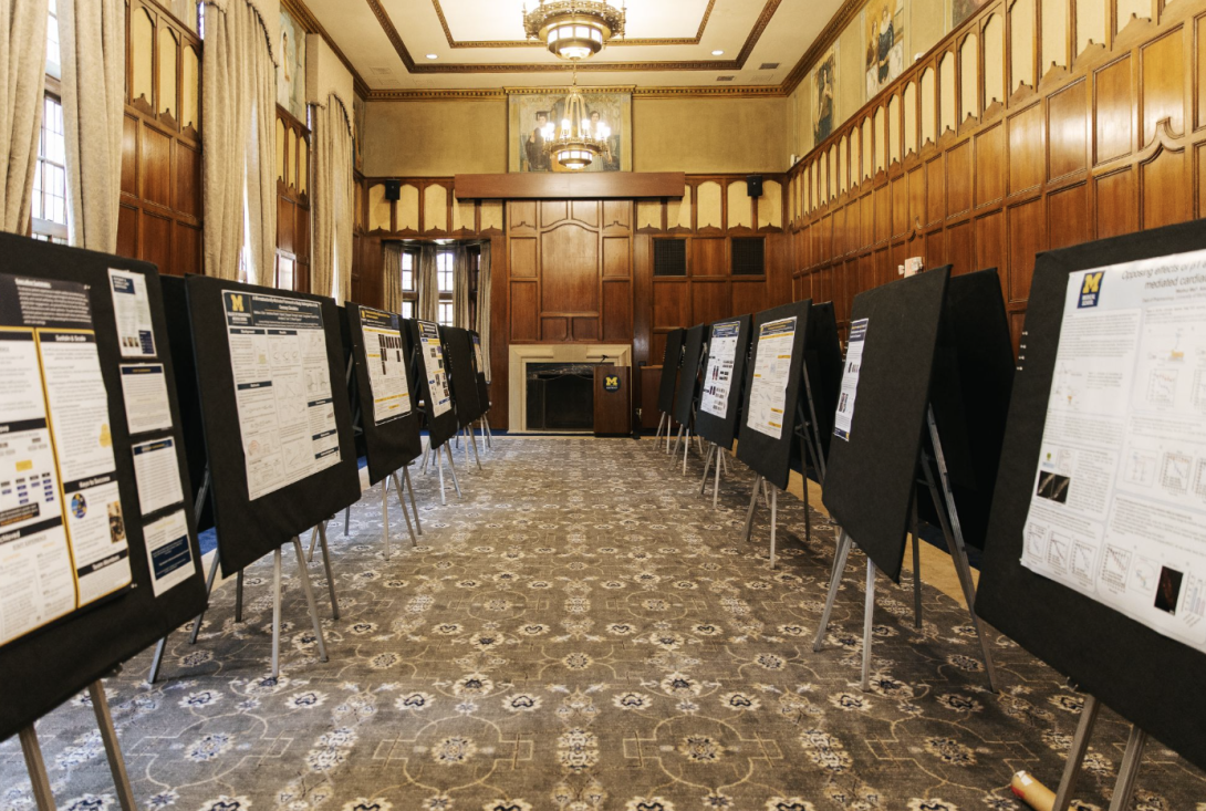 poster presentation display