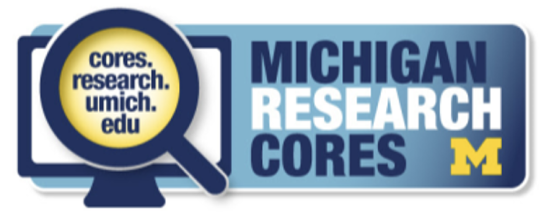 logo graphic for Michigan Research Cores