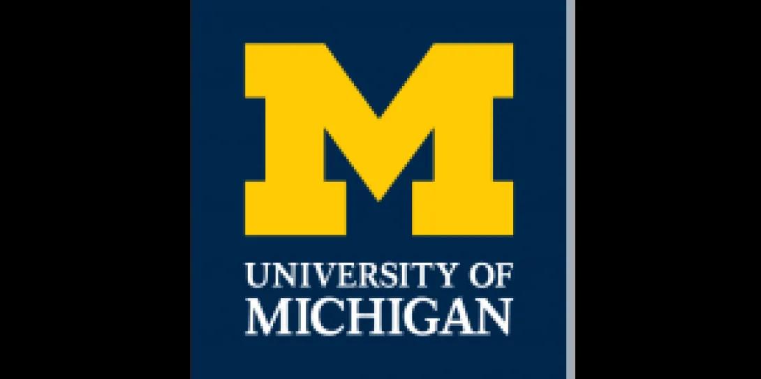 logo for the University of Michigan