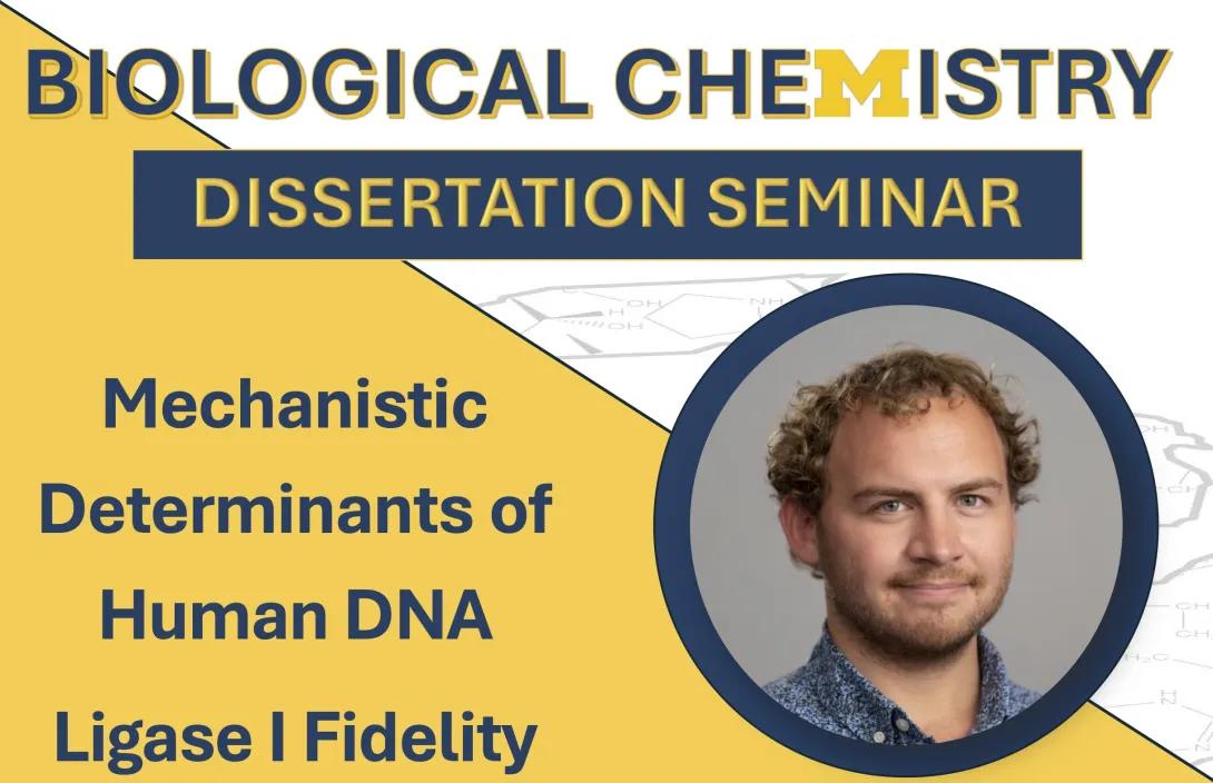 seminar announcement with title and presenter headshot