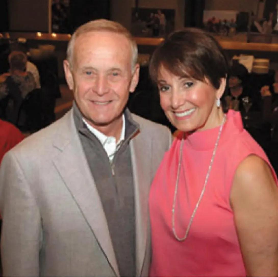 two people posing for a photo